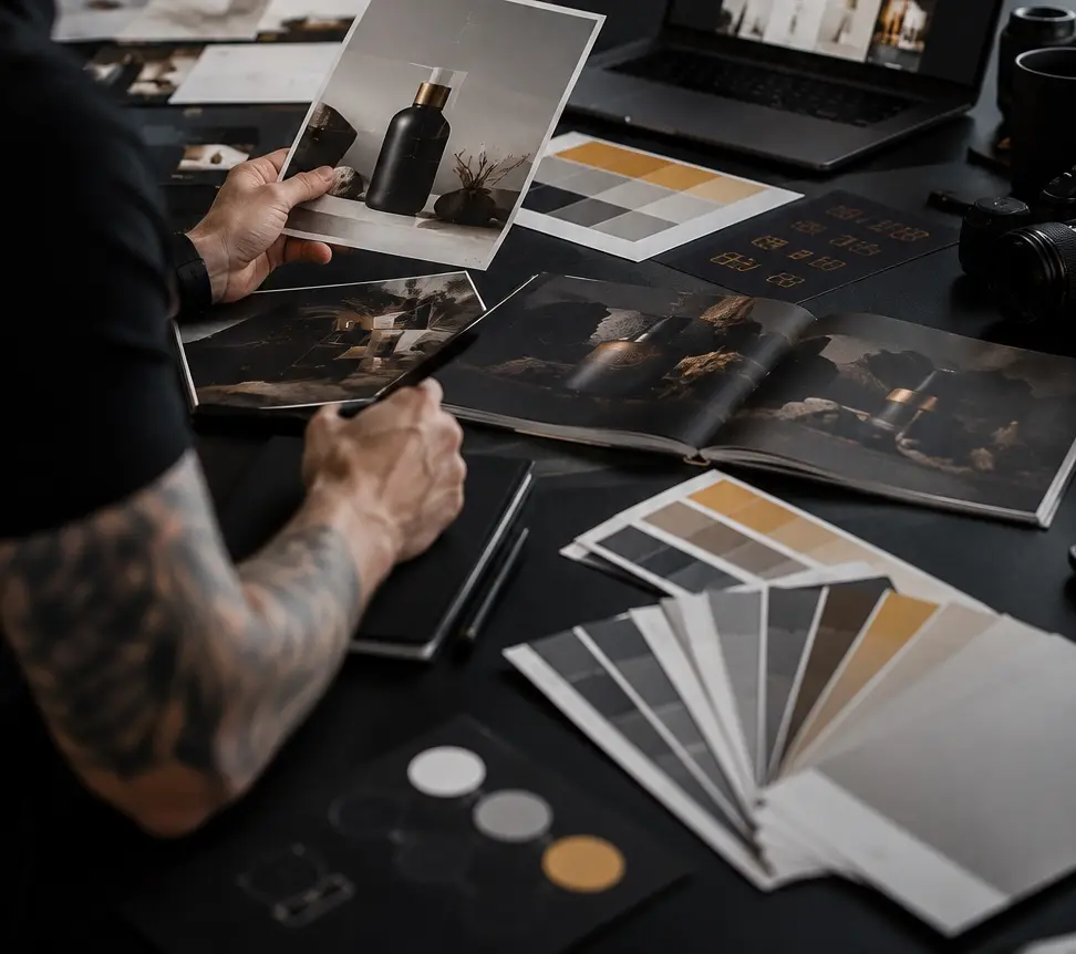 Creazione di contenuti da materiali di brand
